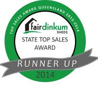 State Top Sales Award Runner up 2014
